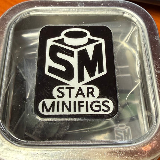 Star Minifigs IG-12 Droid + Grogu (Rare Black Variant)