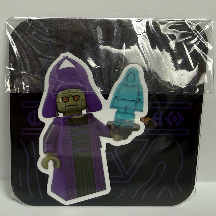 OBT Bricks Star Wars Rune Haako (Trade Tactician - Purple Variant)