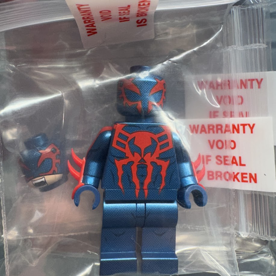 Crosscheck Spider-Man 2099 (Metallic Blue - Lego Style)