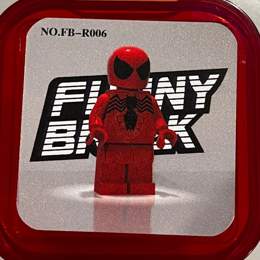 Funny Brick Symbiote Spider-Man (Red Variant)