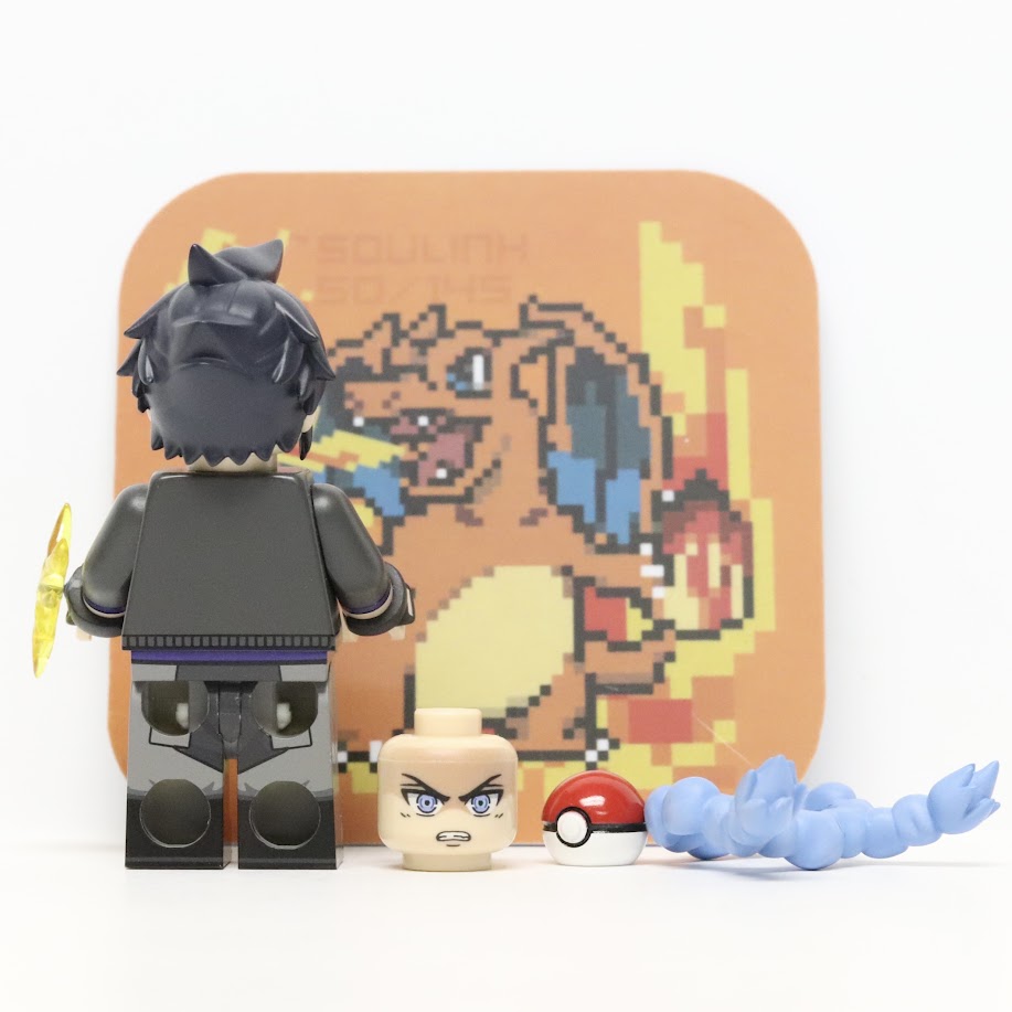 Soulink Pokémon Alain and Charizard