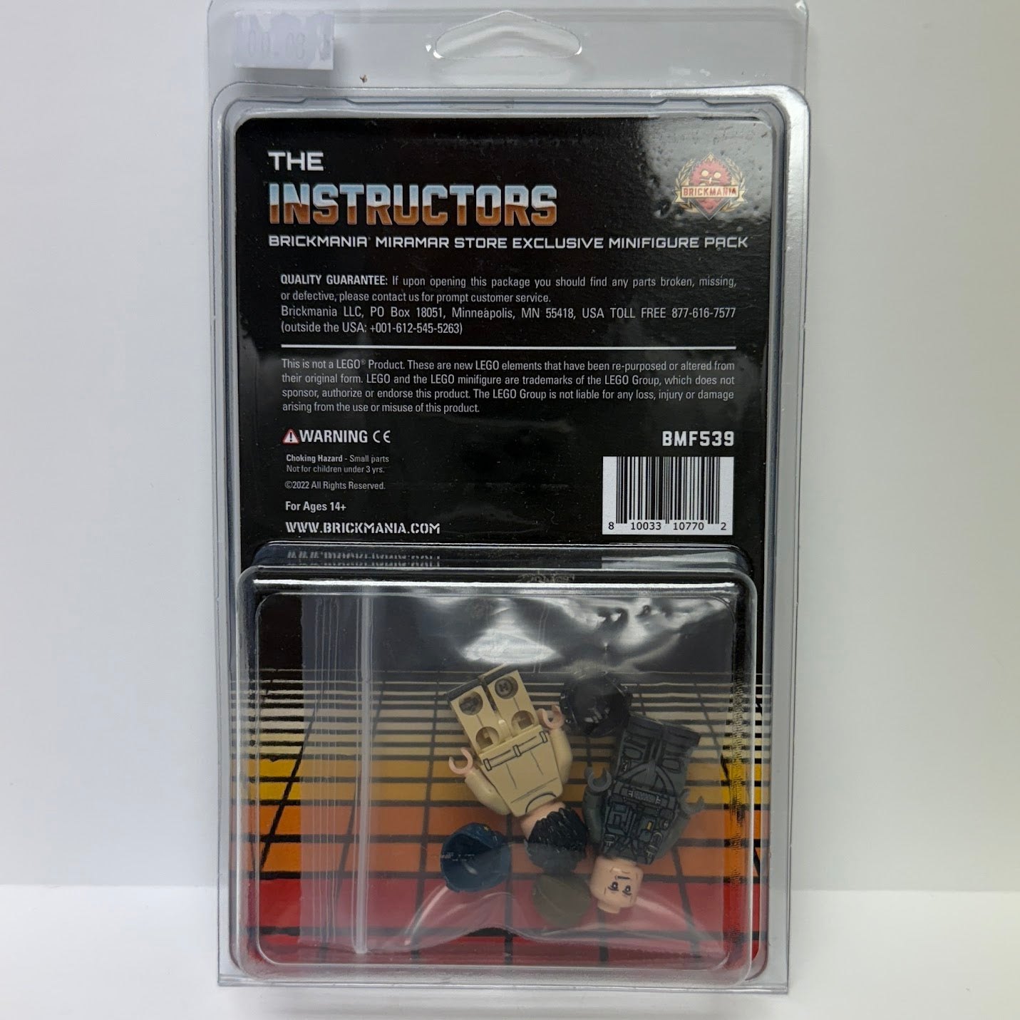 Brickmania The Instructors (Top Gun) Minifigure Set
