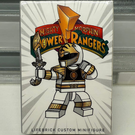 Lifebrick Mighty Morphin Power Rangers - White