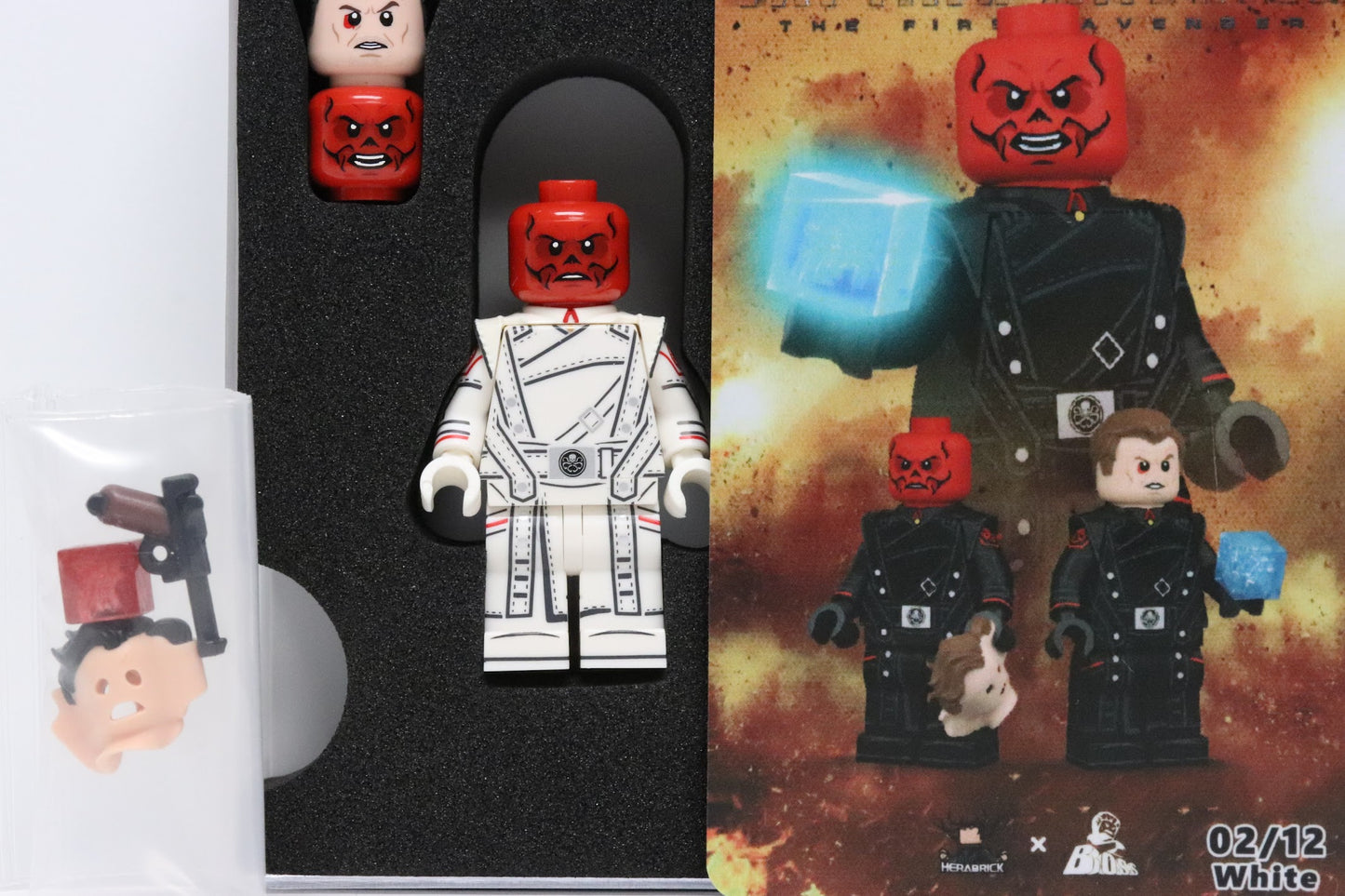 Hera Brick Red Skull (Rare White Variant)