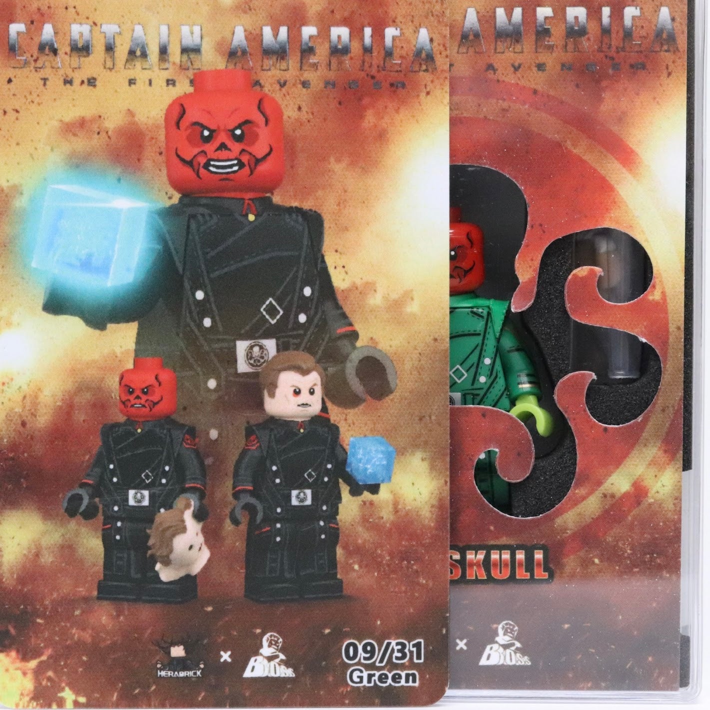Hera Brick Red Skull (Green Variant)