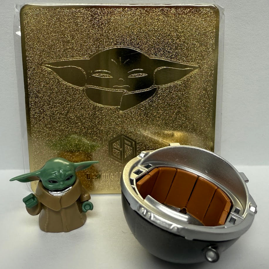 PCB Baby Yoda V2 + Pod (Galactic Child V2, Force Pose)