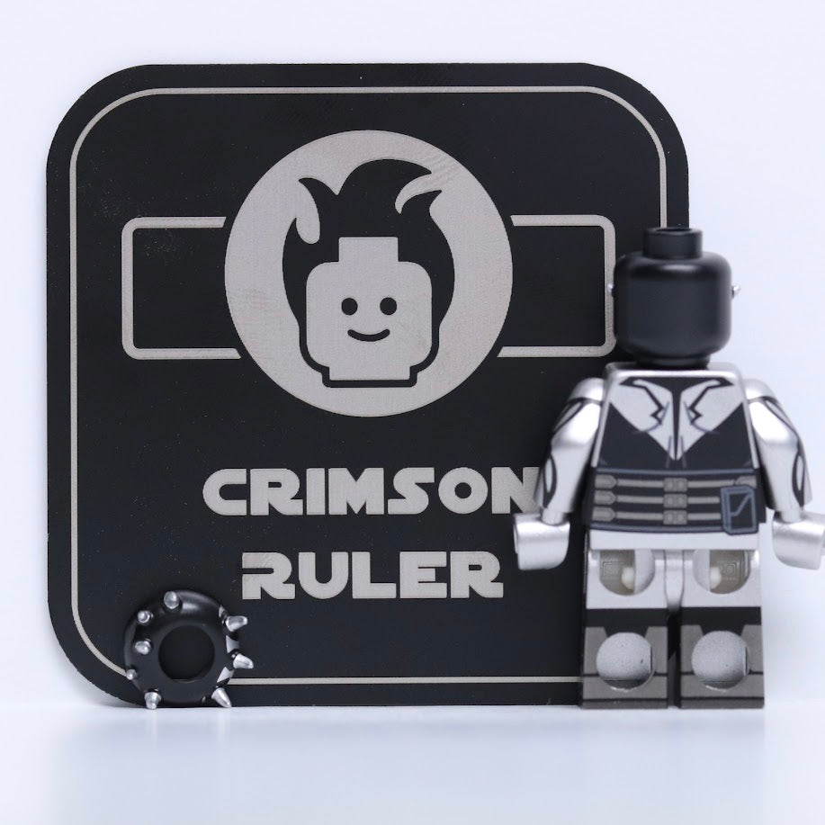 Big Guy x FigForge Crimson Ruler (Darth Maul) - Silver Variant