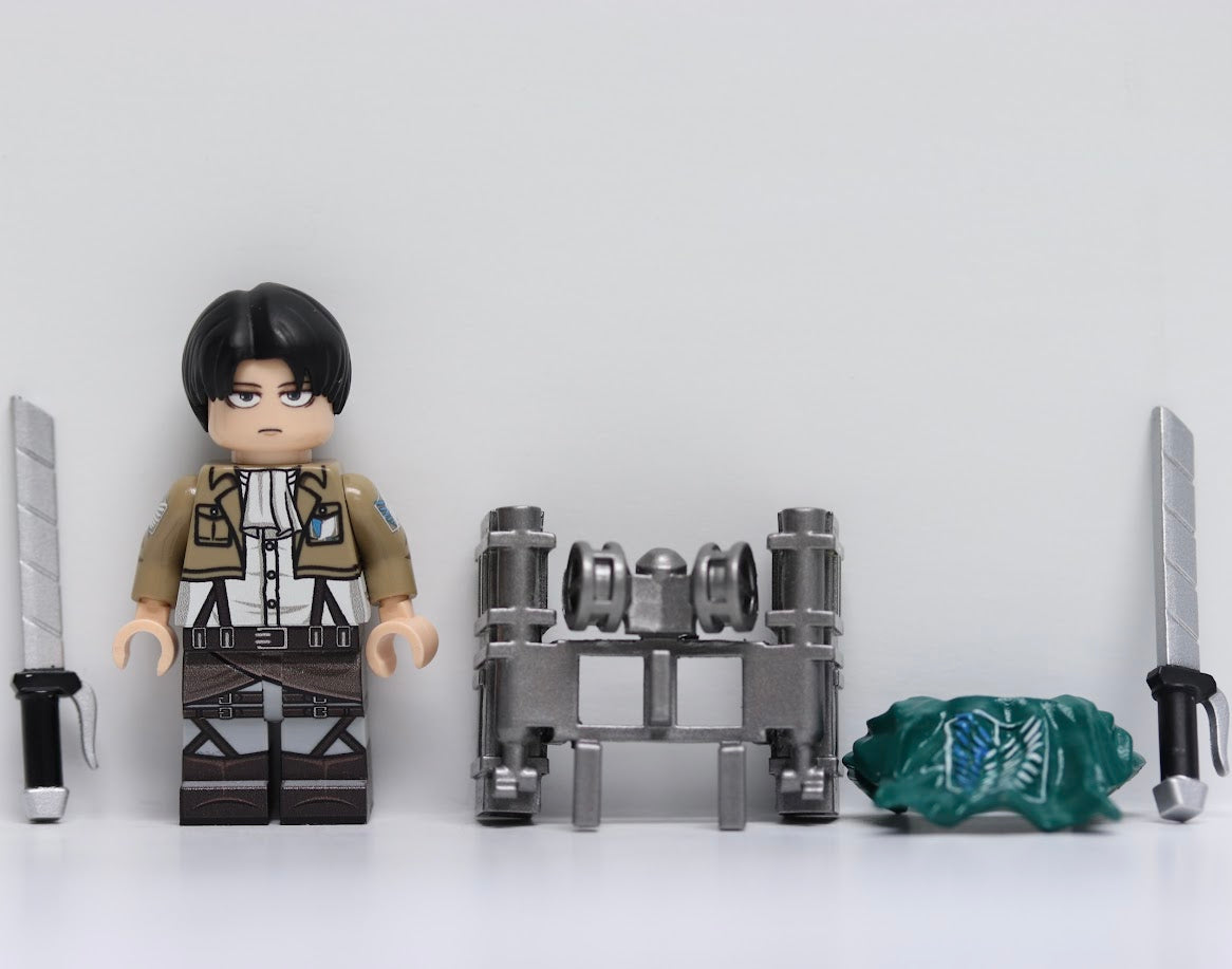 Poke Brick Levi Ackerman (Attack on Titan)