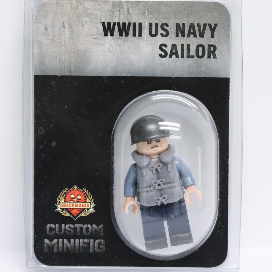 Brickmania WWII US Navy Sailor (with Life Jacket)