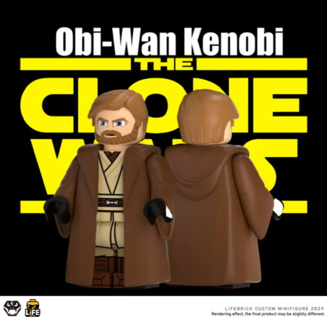 Lifebrick Obi-Wan Kenobi (Animated Edition)