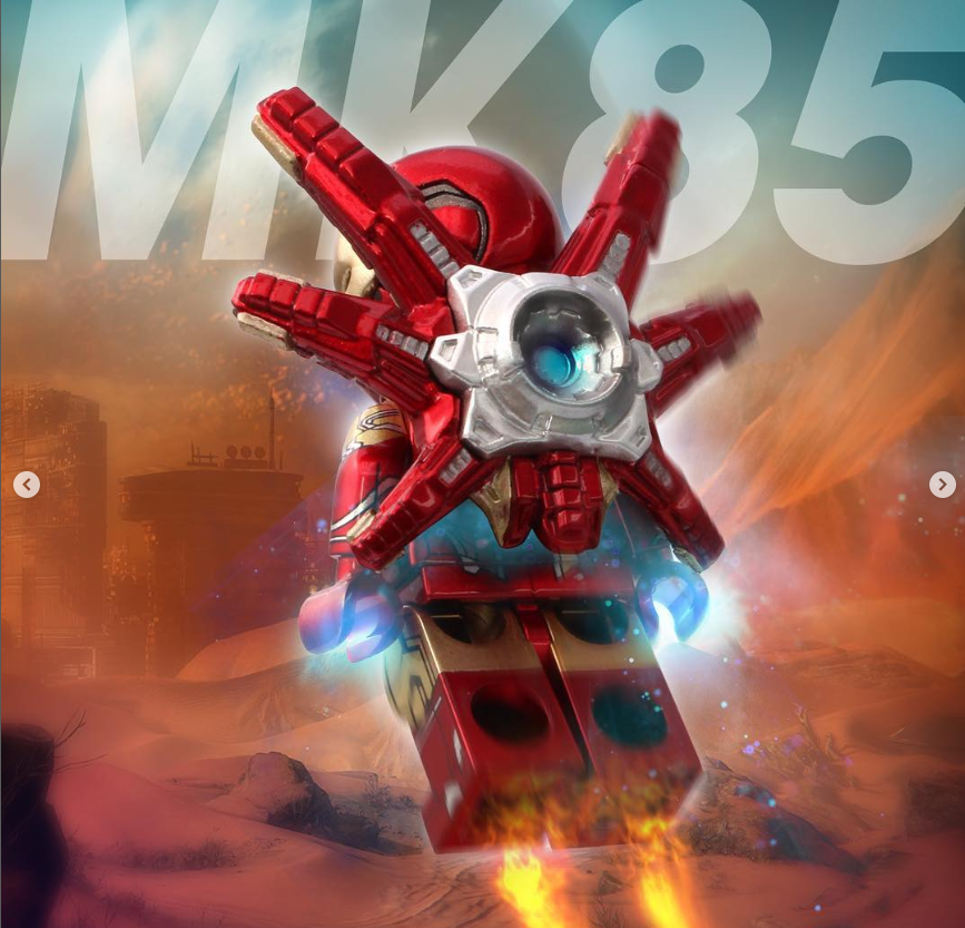 Hobby Brick Iron Man Mark 85 Endgame Suit