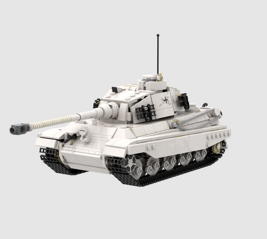 Brick Veteran King Tiger SS 503rd Heavy Panzer Battalion Winter