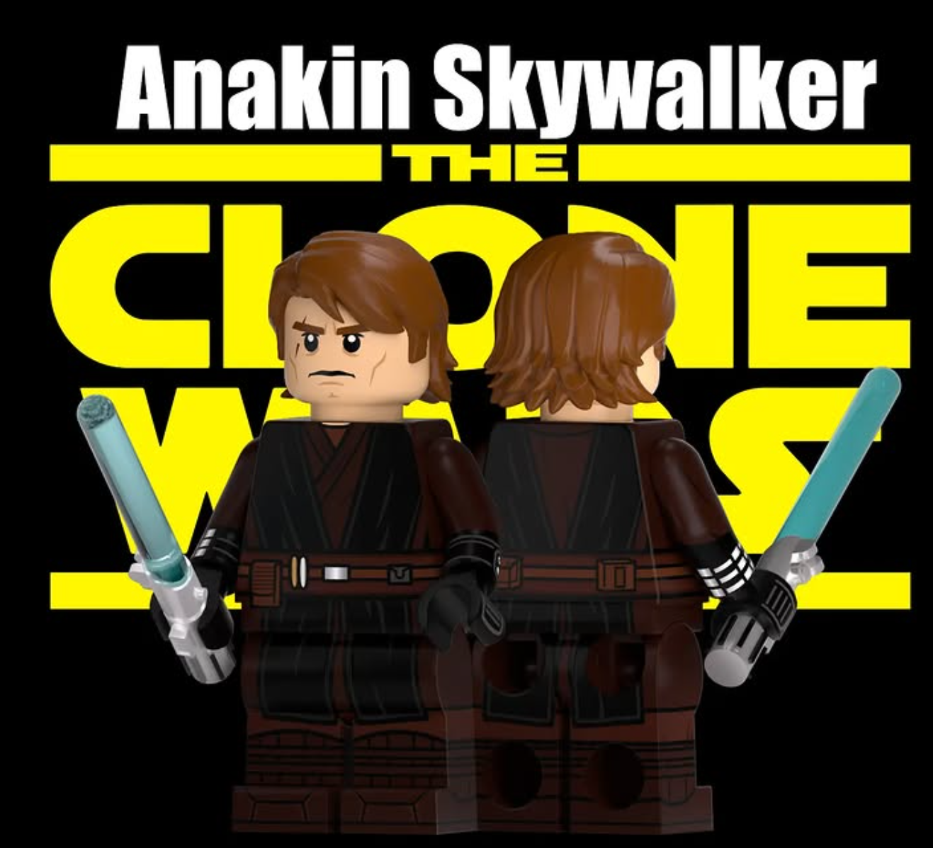 Lifebrick Anakin Skywalker (Animated Edition)