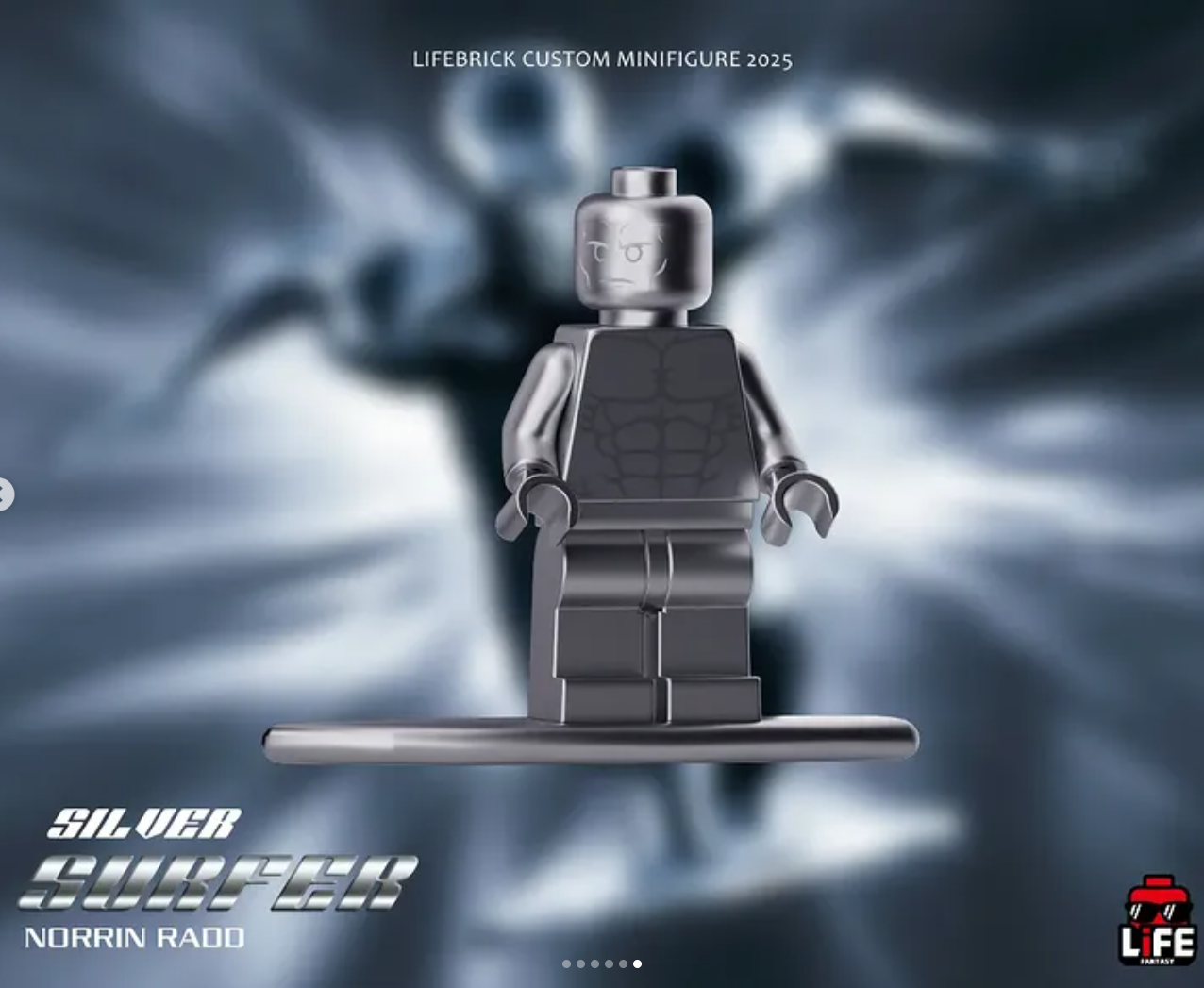 Lifebrick Fantastic Four DELUXE Set (2005 Movie Edition)