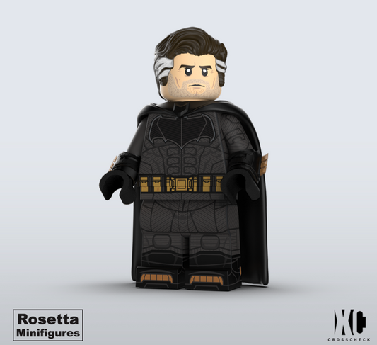 Crosscheck x Rosetta Minifigures Batman (Justice League Version)