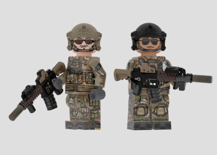 Brickmania USAF PJs 2 Minifigure Set