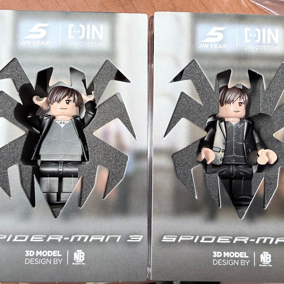JIN Spider-Man 3 (Tobey Maguire - 2 Minifigs - Bully Version)