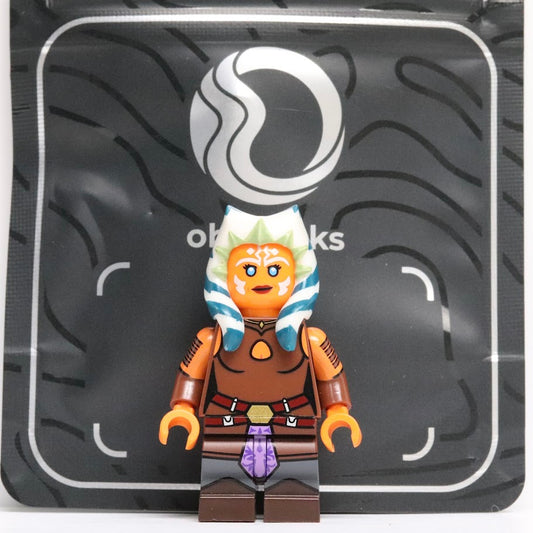 OBT Bricks Ahsoka Tano (Snippy Student) + Lekku Hairpiece
