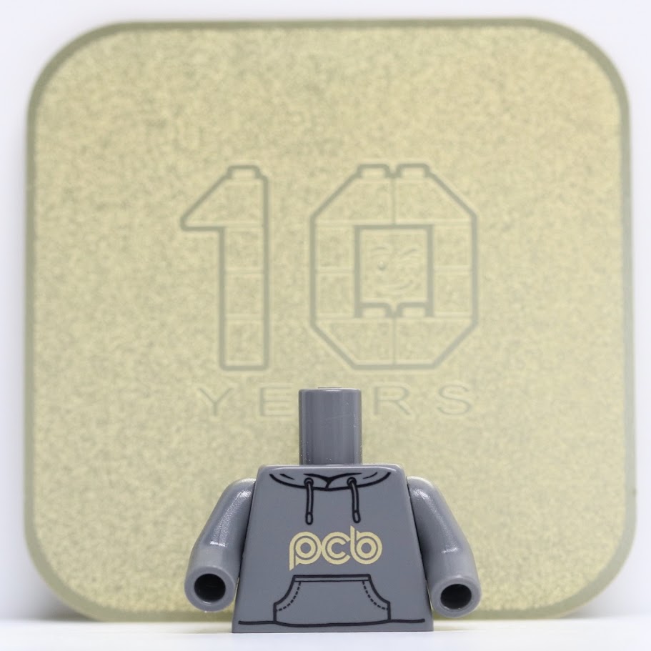 PCB Limited Edition Gold Series Hoodie Torso (Gray)
