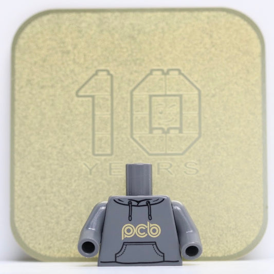 PCB Limited Edition Gold Series Hoodie Torso (Gray)