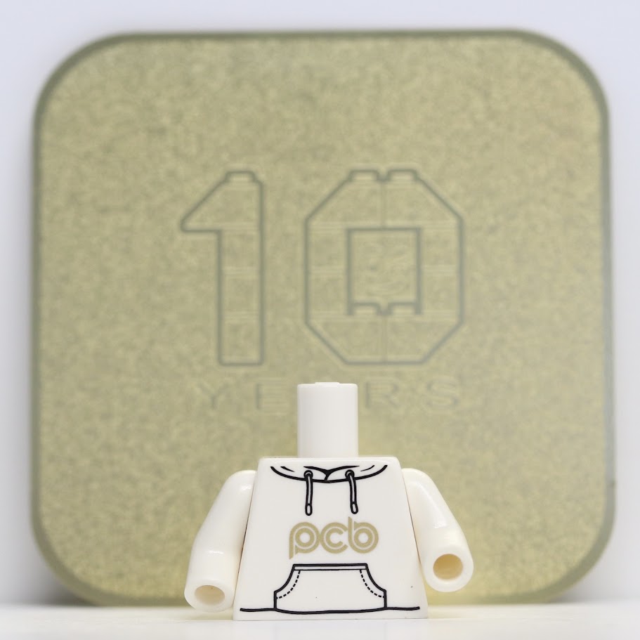 PCB Limited Edition Gold Series Hoodie Torso (White)