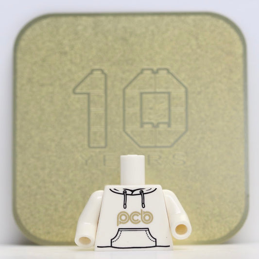 PCB Limited Edition Gold Series Hoodie Torso (White)