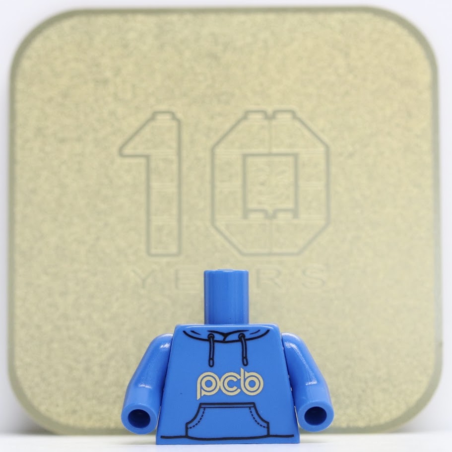 PCB Limited Edition Gold Series Hoodie Torso (Blue)
