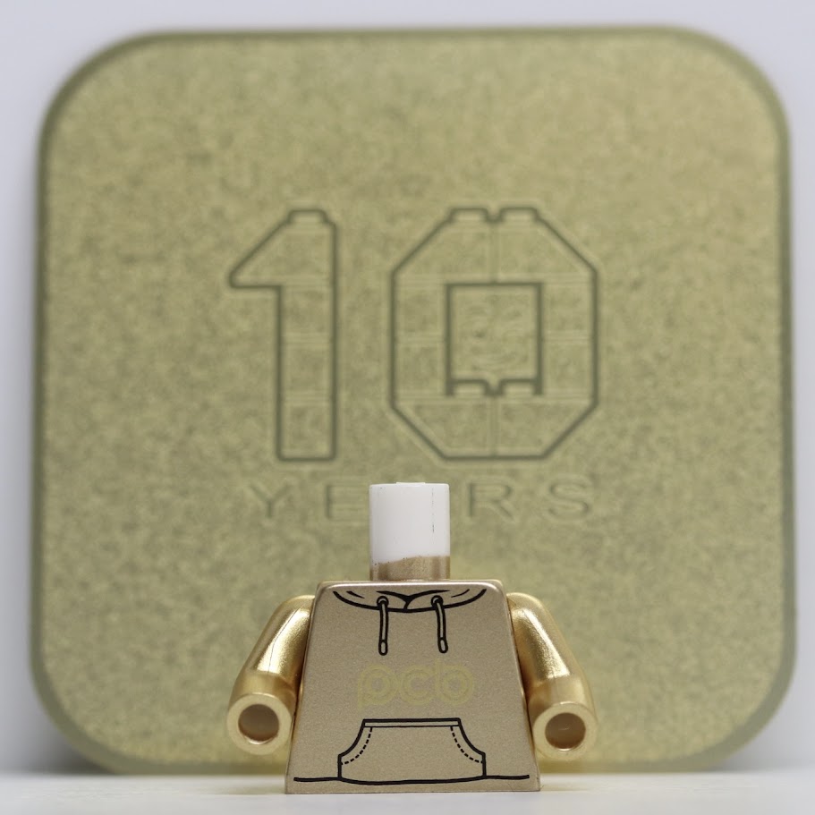 PCB Limited Edition Gold Series Hoodie Torso (Gold)