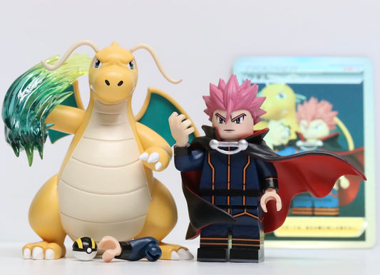 Saturday Brick Pokemon Lance & Dragonite