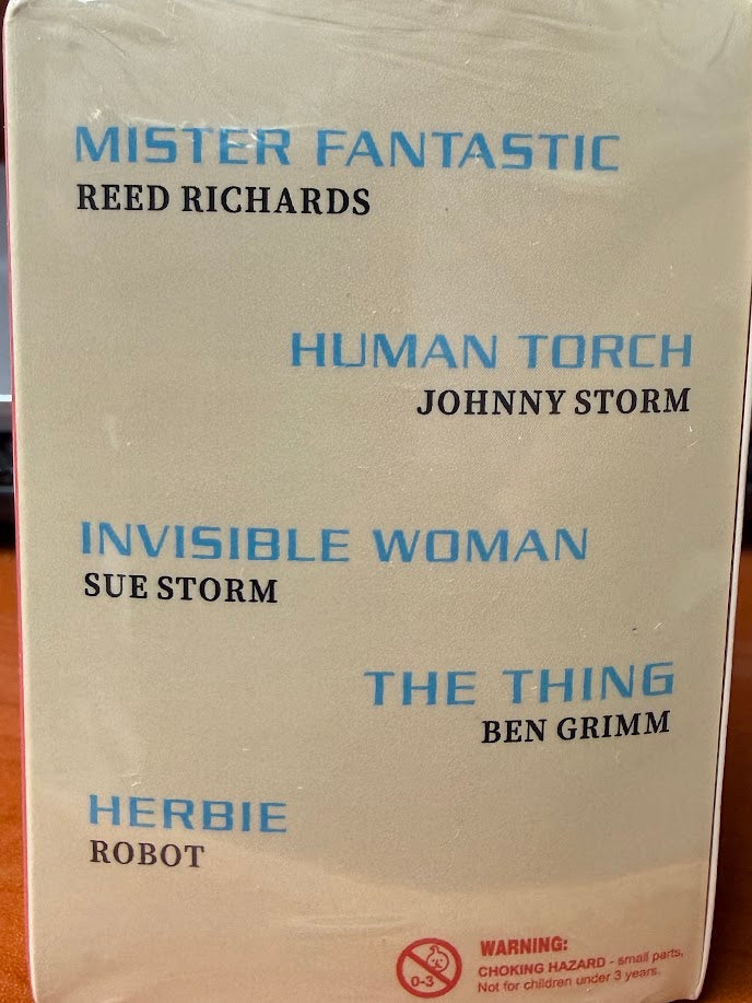 Lifebrick Fantastic Four Set (Limited Edition Pink)