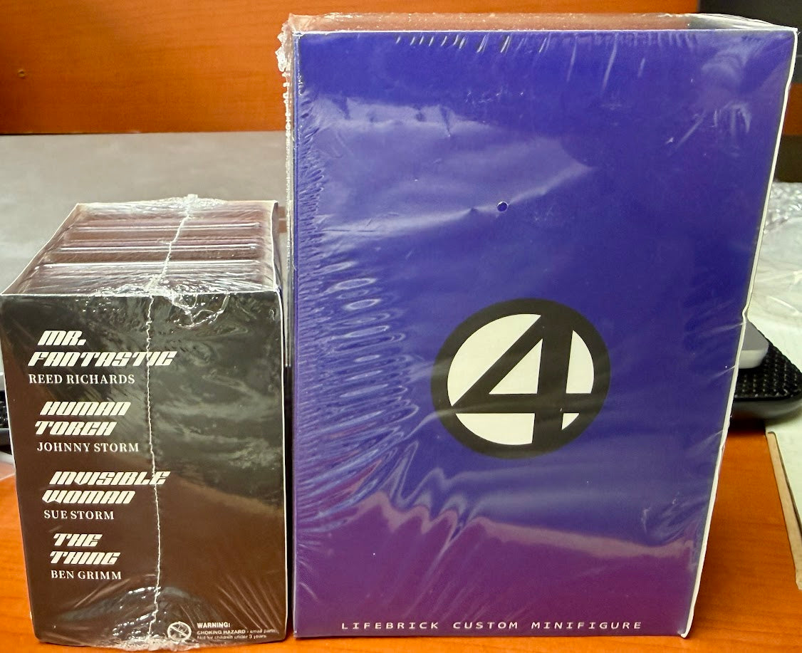 Lifebrick Fantastic Four DELUXE Set (2005 Movie Edition)