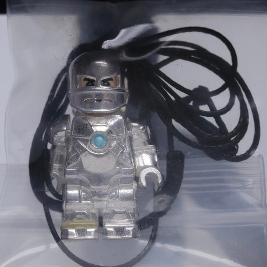 JIN Iron Man Mk 1 925 Silver Pendant Necklace