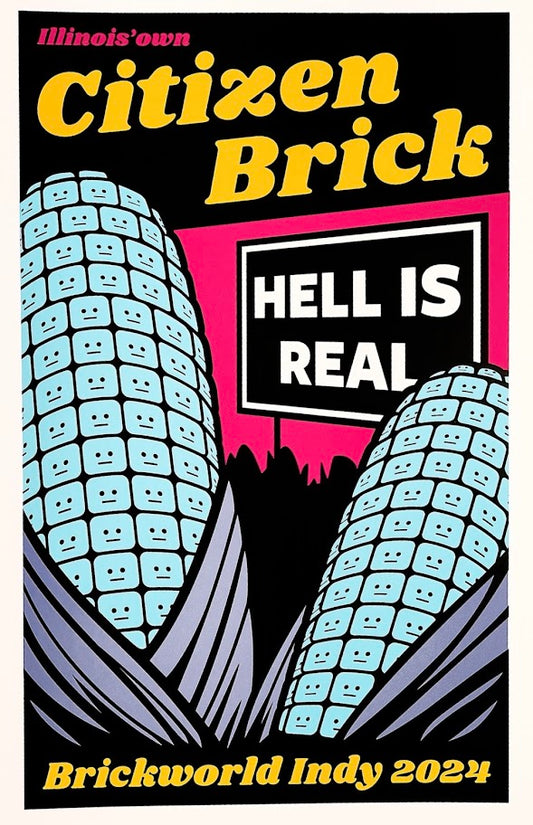 Citizen Brick Original Poster - Brickworld Indianapolis 2024 (Corn)