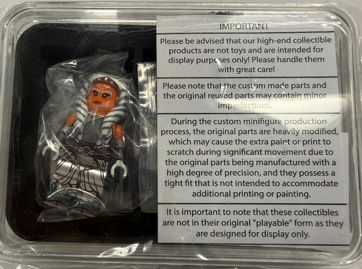 Baggles x LCM Ahsoka Tano (Grey Ronin - Metallic Silver Variant)
