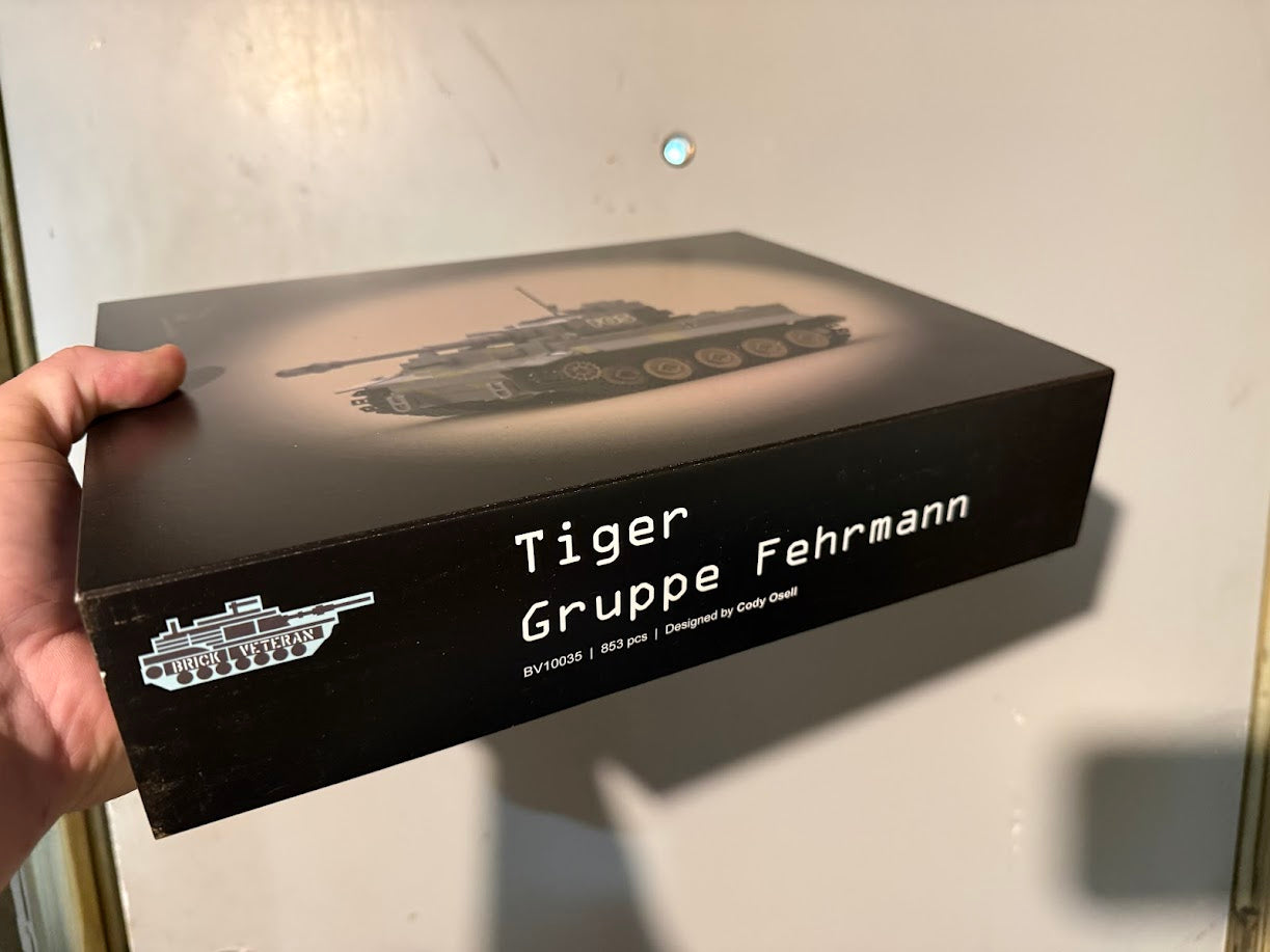 Brick Veteran King Panzerkampfwagen Tiger Gruppe Fehrmann F05