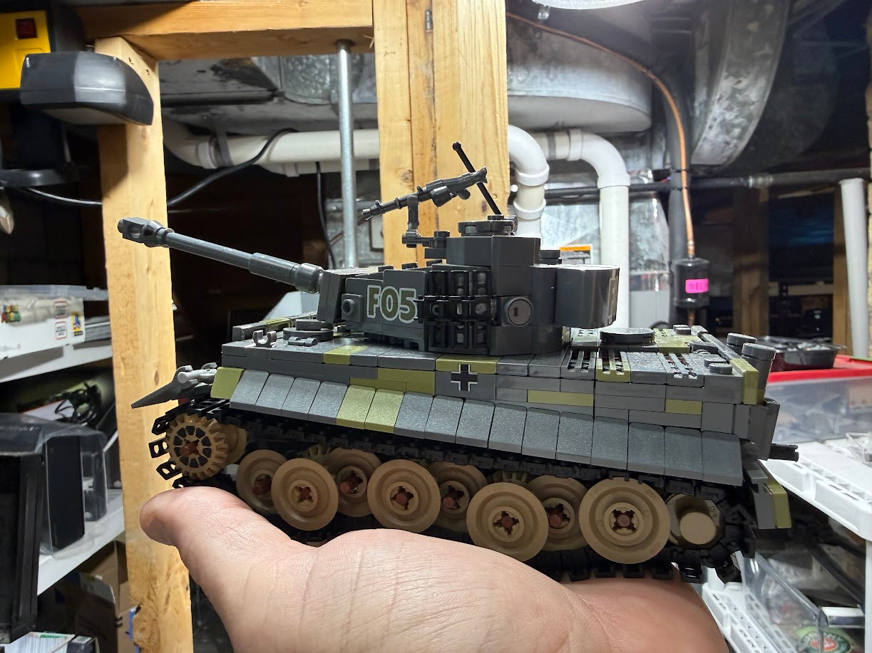 Brick Veteran King Panzerkampfwagen Tiger Gruppe Fehrmann F05