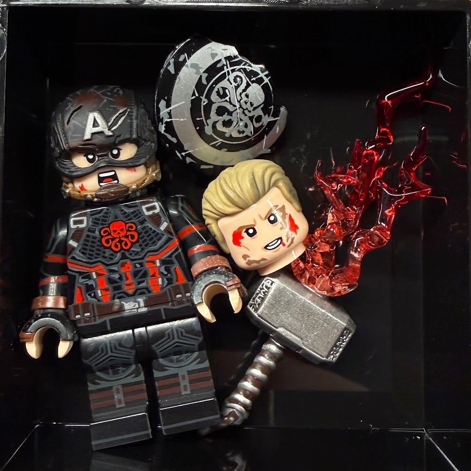 Big Guy Minifigs Captain America (Avengers Endgame - Hydra Version)