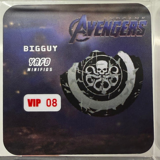 Big Guy Minifigs Captain America (Avengers Endgame - Hydra Version)