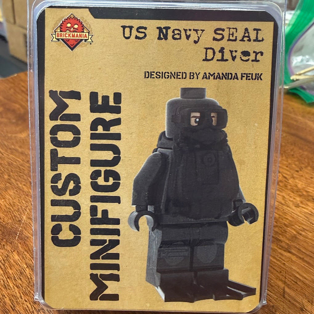 Brickmania US Navy SEAL Diver
