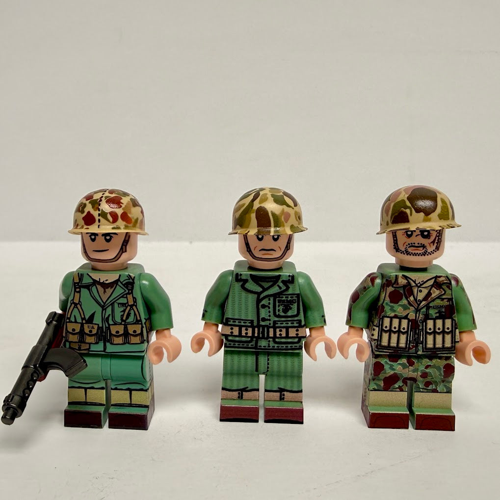 United Bricks WWII Minifigure Set 1 (3 Figs)