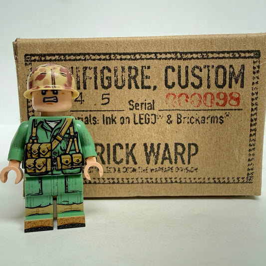 Brick Warp WWII US Marine Shotgunner