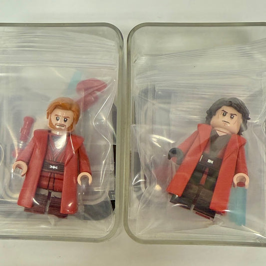 Jaka Obi-wan and Anakin Skywalker Set (Red Variant)