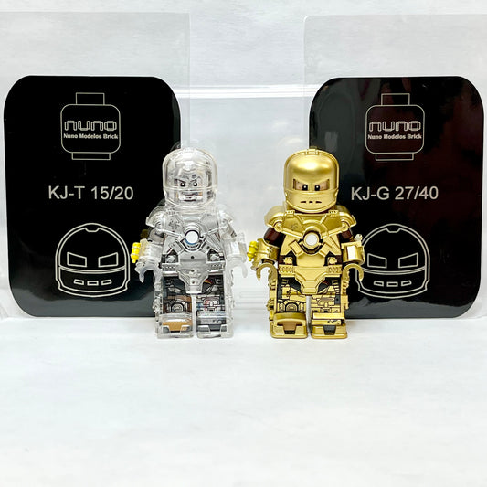 Nuno Iron Man Mk 1 (Transparent & Gold Set)