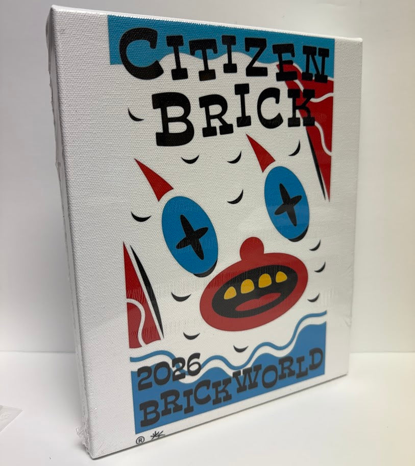 Citizen Brick Replica Poster Set on Premium 8"x10" Canvas (7 Posters)