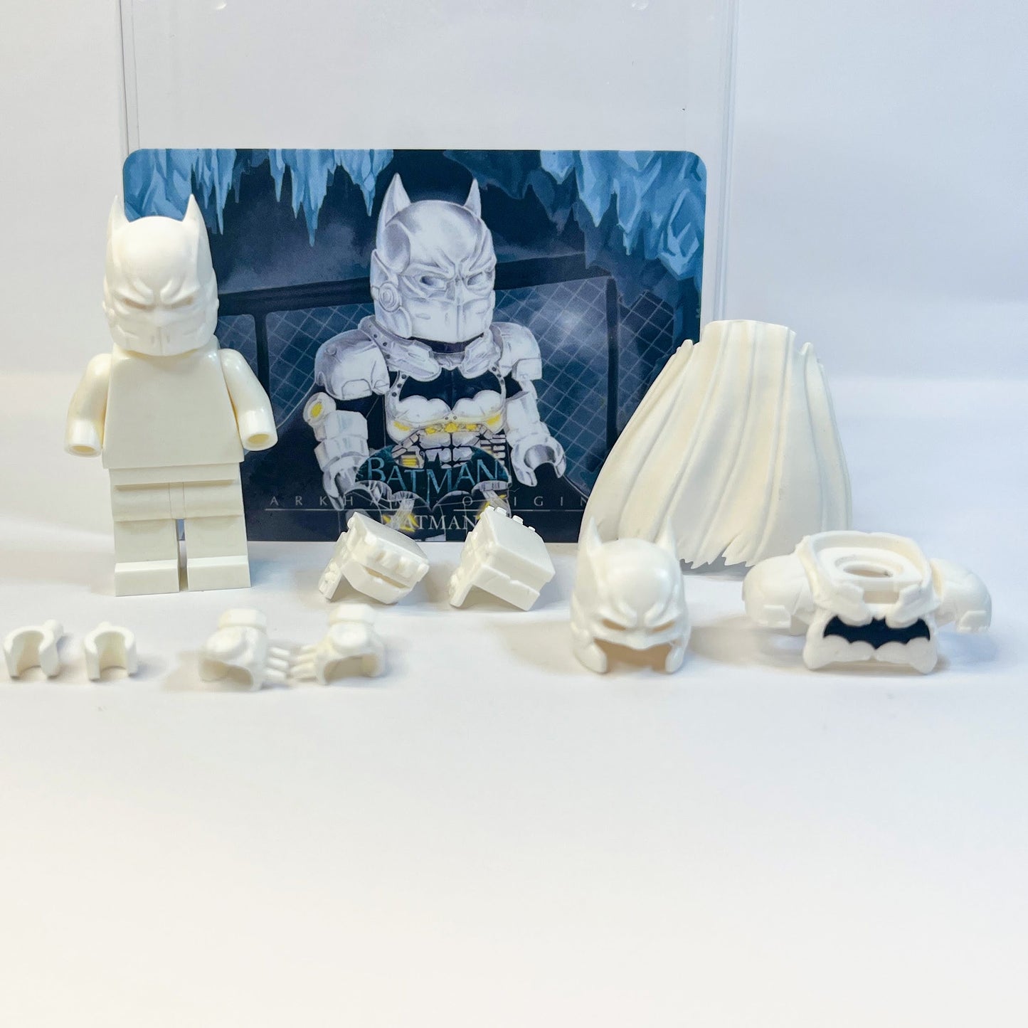 Golden Minifigs Arkham Origins Batman (White)