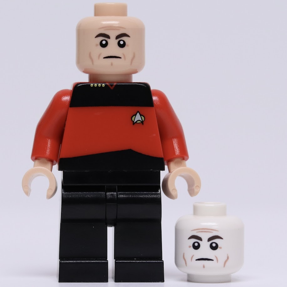 miniBigs Star Trek Jean-Luc Picard (+ Extra Head)