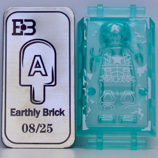 Earthly Brick Captain America (Frozen) Accessory (Copy)
