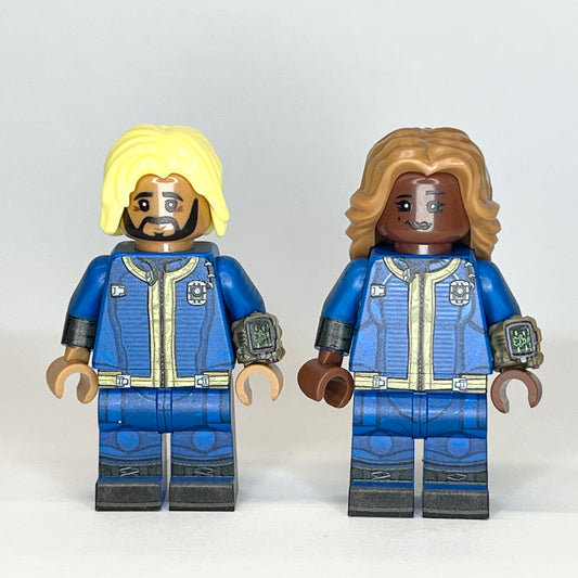 Brickmania Fallout Vault Dwellers (2 Pack) Vault 33