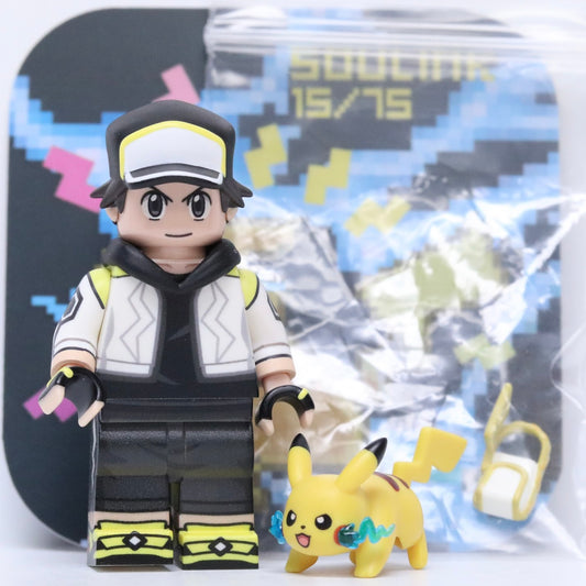 Soulink Trainer & Pikachu (Pokémon Leaf Green Edition)