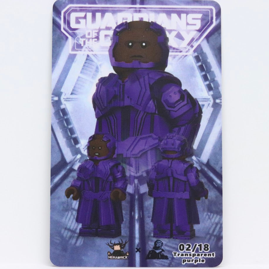 Hera Brick High Evolutionary (Trans Purple Variant) Guardians of the Galaxy 3